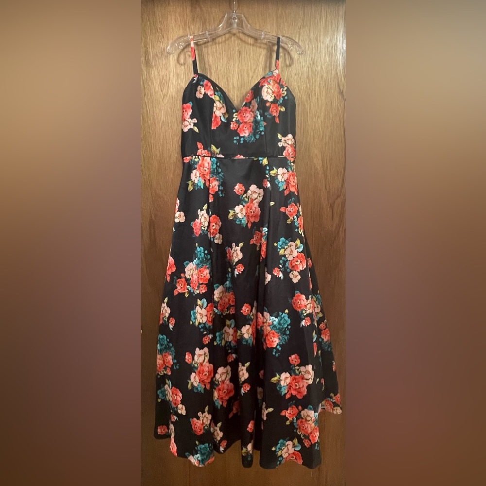 Floral Homecoming / Prom Dress